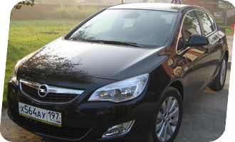 Уроки вождения на Opel Astra акпп