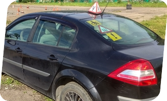 Уроки вождения на Renault Megane акпп